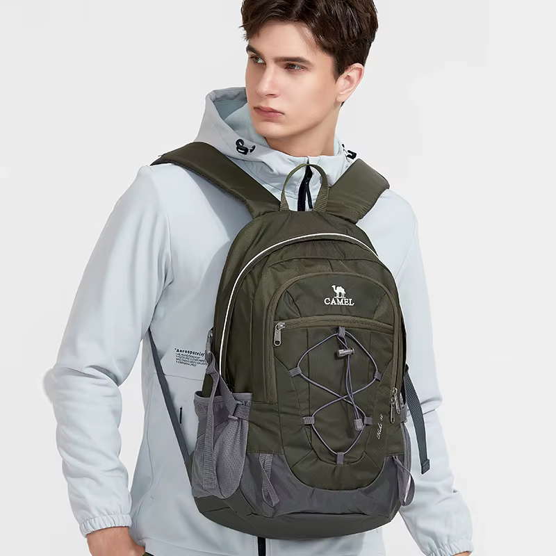 Sac à dos imperméable GOLDEN CAMEL 30L, sac à dos de montagne pour homme, sac d'école de loisirs pou