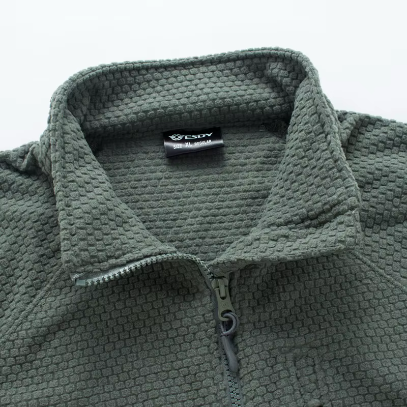 Pull polaire tactique pour hommes et femmes, Camping en plein air, randonnée, veste de printemps et