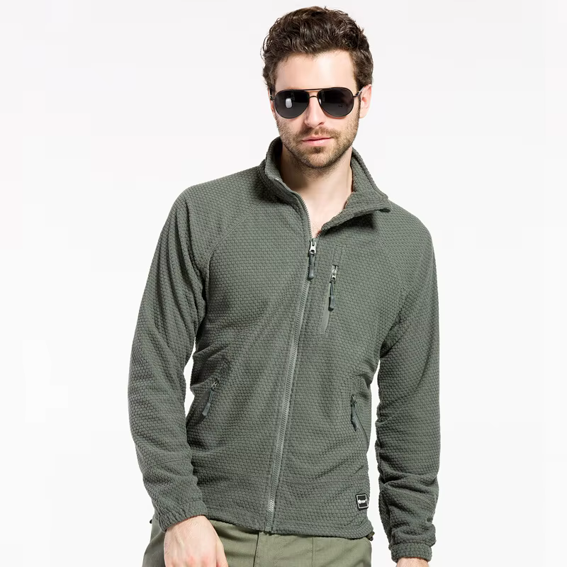 Pull polaire tactique pour hommes et femmes, Camping en plein air, randonnée, veste de printemps et