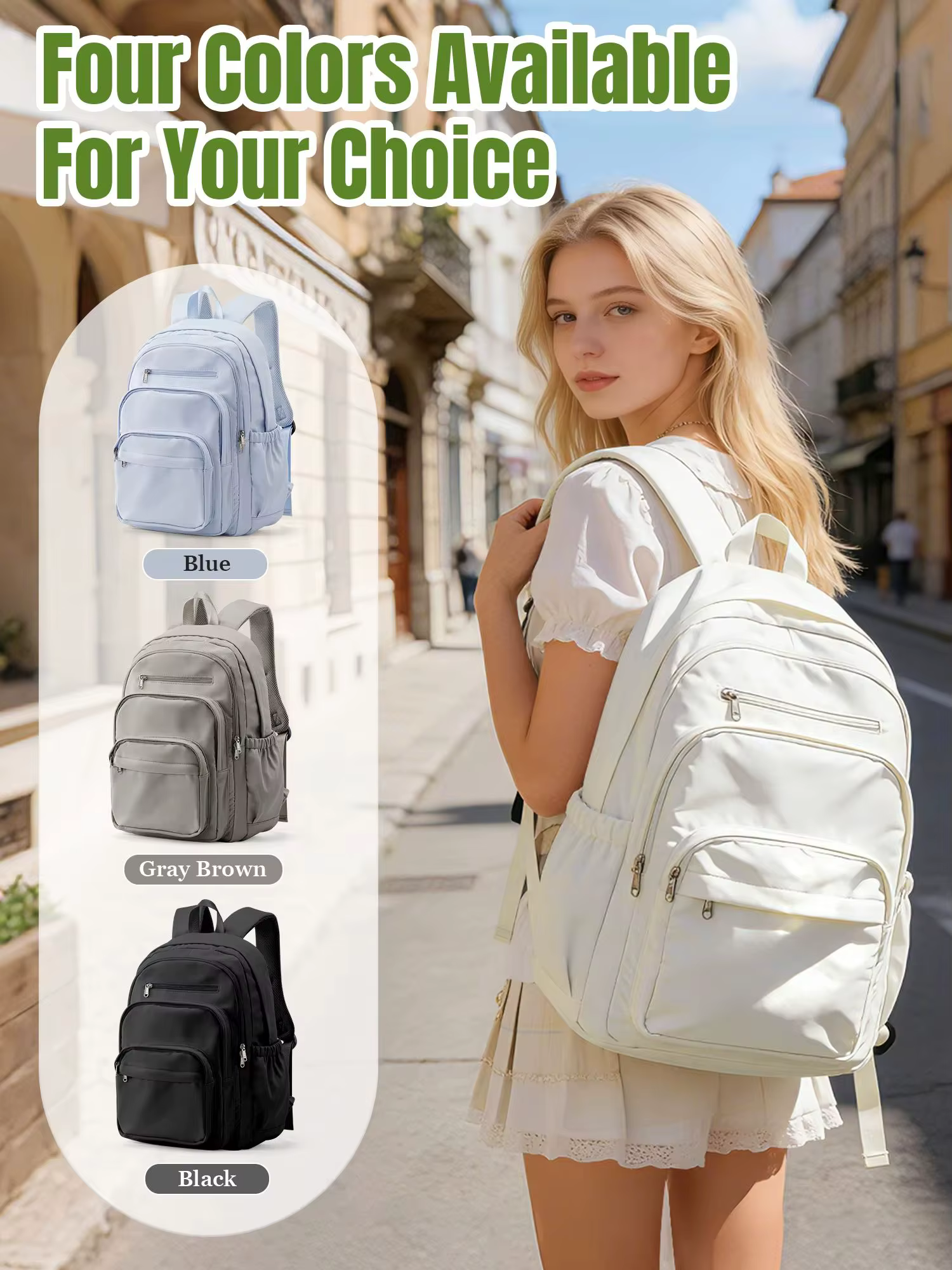 Sac à dos pour étudiante