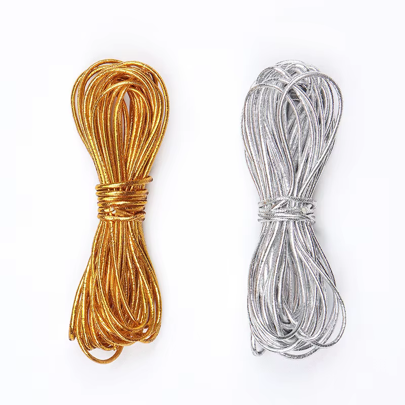 Tresses de cheveux tressées africaines, accessoires pour dreadlock, argent, or, décoration, style miroitant, extensible, élastique