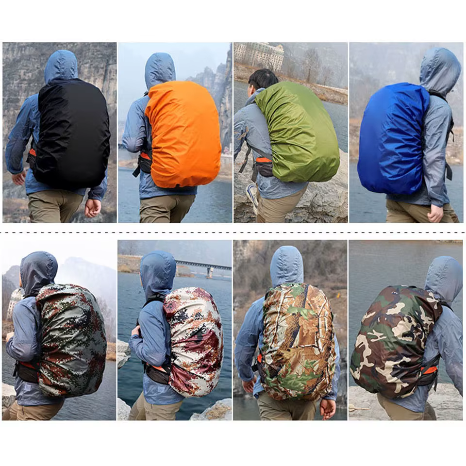 LOOGDEEL sac à dos pratique bouclier de pluie Camping en plein air randonnée sac à dos housse de protection étanche à la poussière sac protégé au soleil