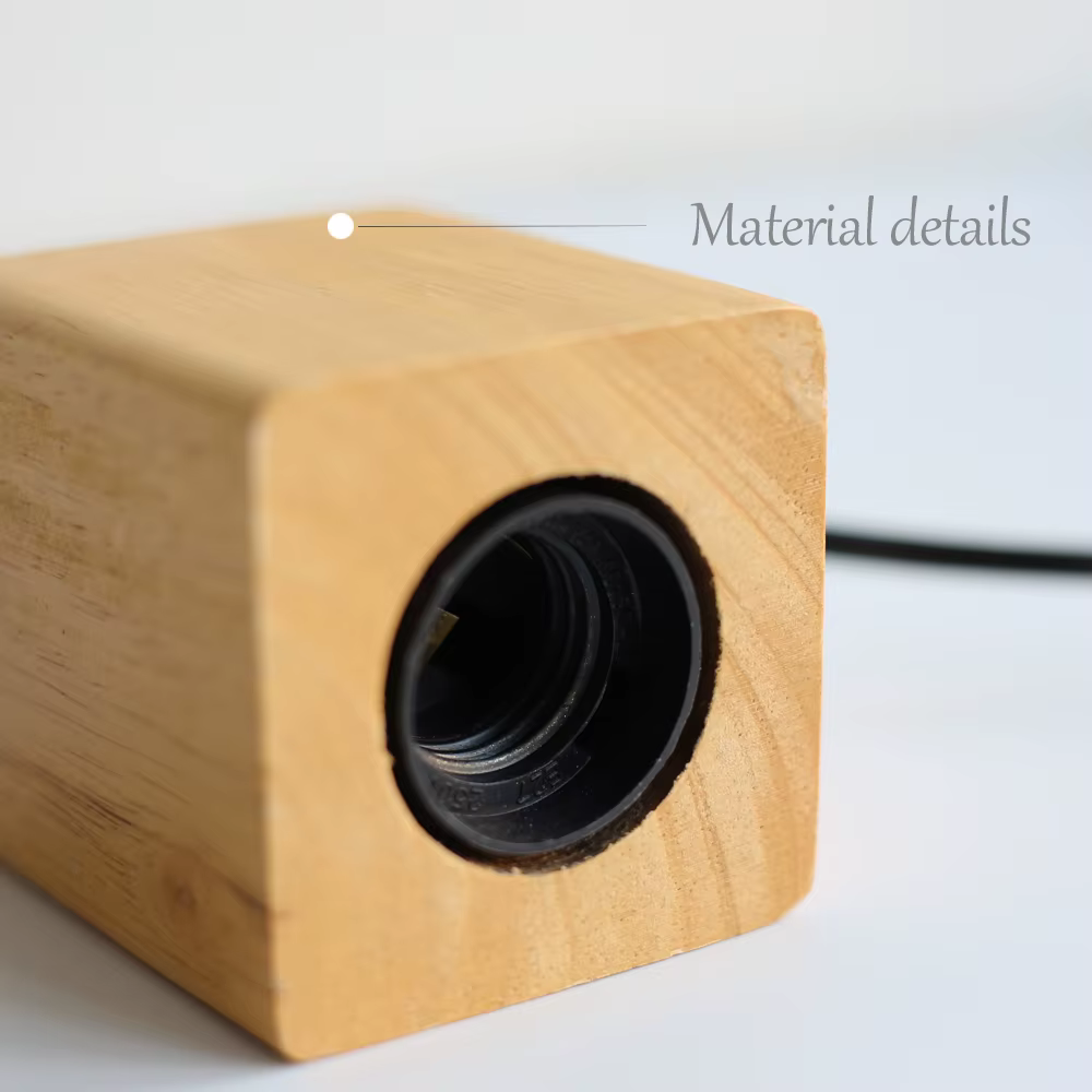 Lampes de table en bois modernes