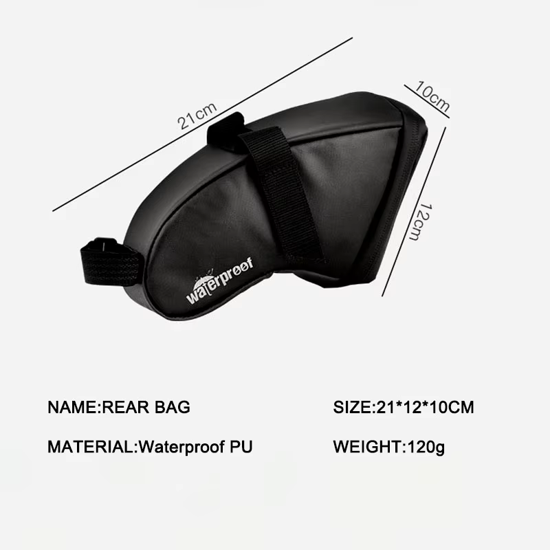 Sac imperméable en PU pour vélo