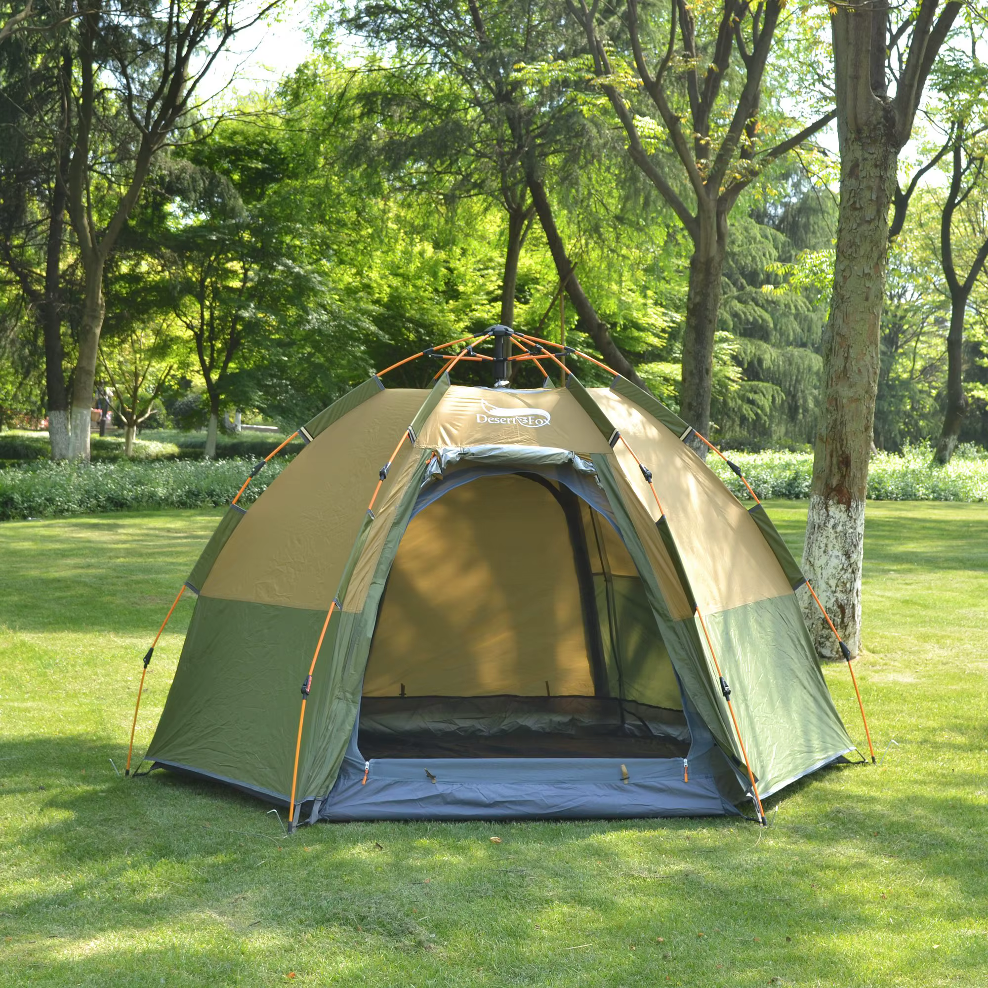 Desert & Fox-Tente Pop-up existent pour Camping Instantané