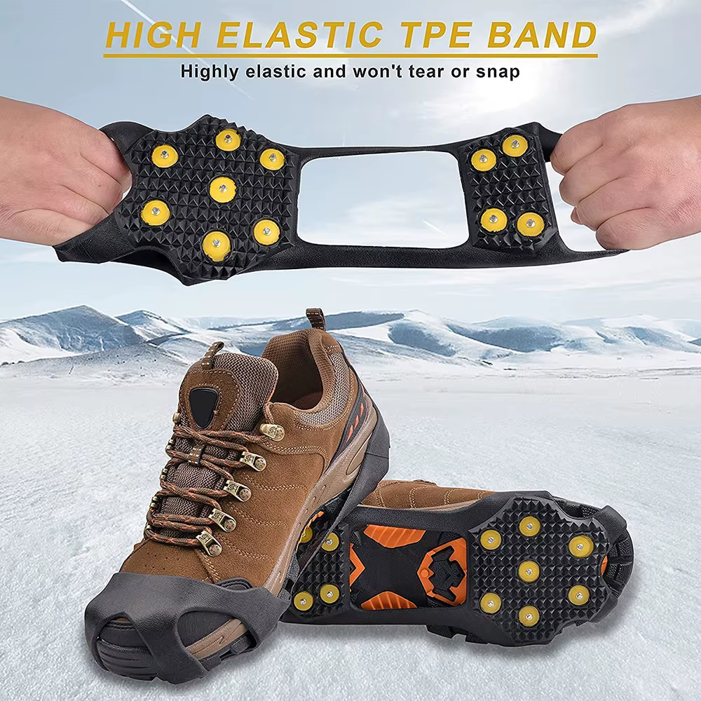Crampons à glace pour chaussures et bottes