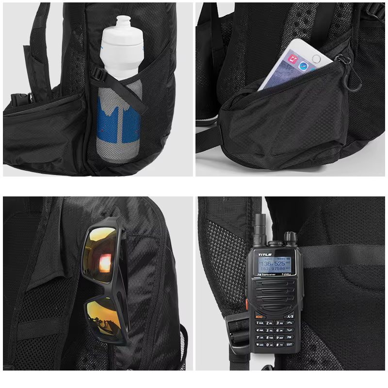 ROCKBROS Sac à dos de cyclisme léger portable grande capacité 20L sac de voyage imperméable sac à dos pour sports de plein air et trajets quotidiens
