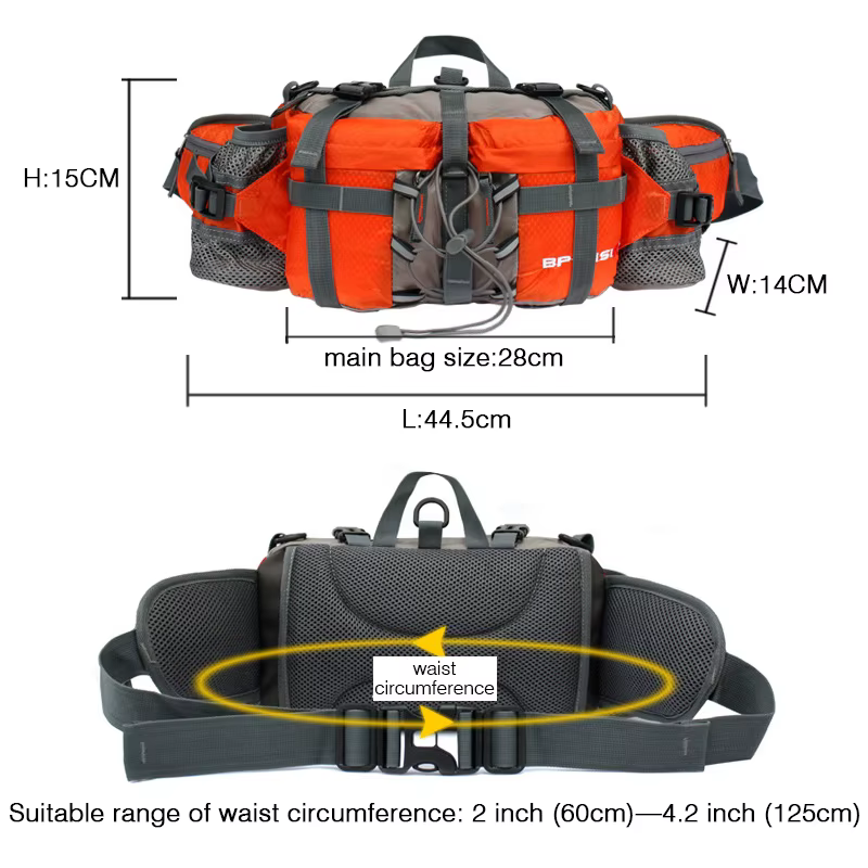 Sac banane de randonnée avec bandoulière