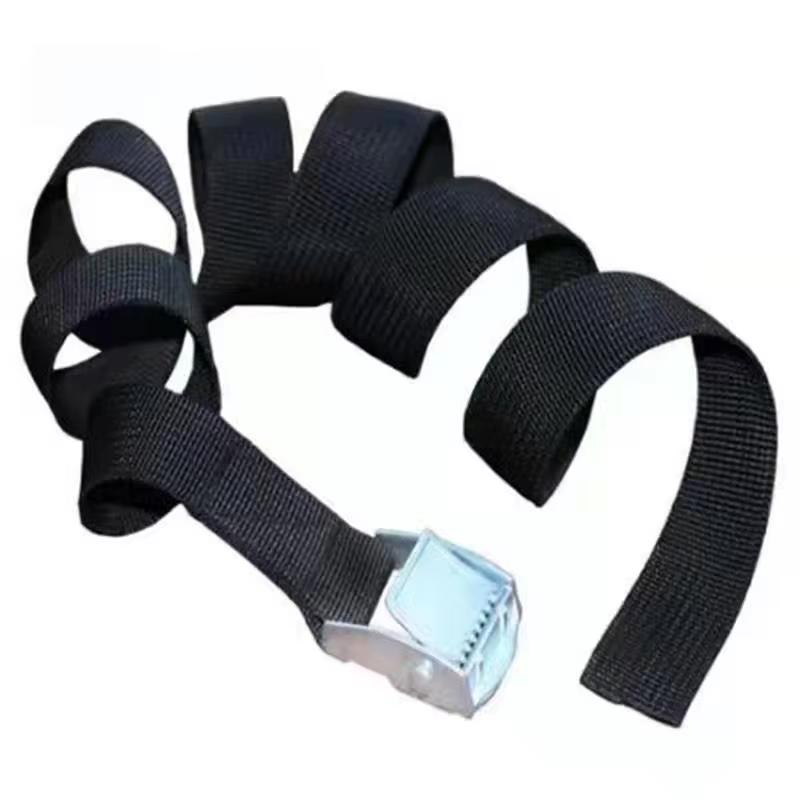 Sangle de Bagages Noire à Cliquet de 6m x 25mm