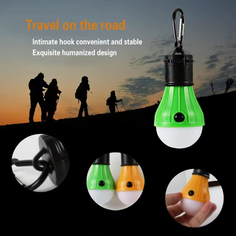 Lanterne de Camping lumière extérieure lumières alimentées par batterie multicolore éclairage étanche Mini lampe à LED