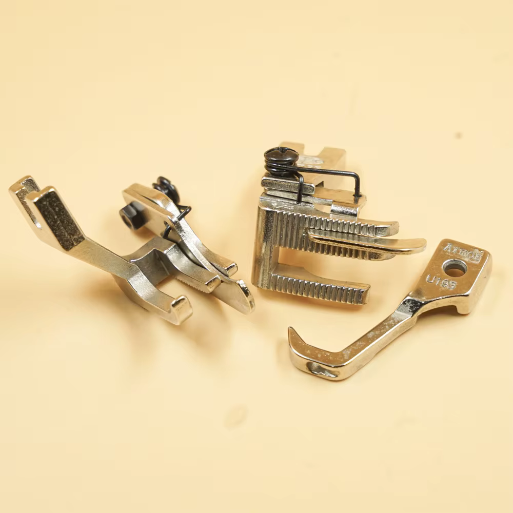 Pied de marche pour Machine à coudre industrielle, Guide de bord droit/gauche, accessoires U192 U193
