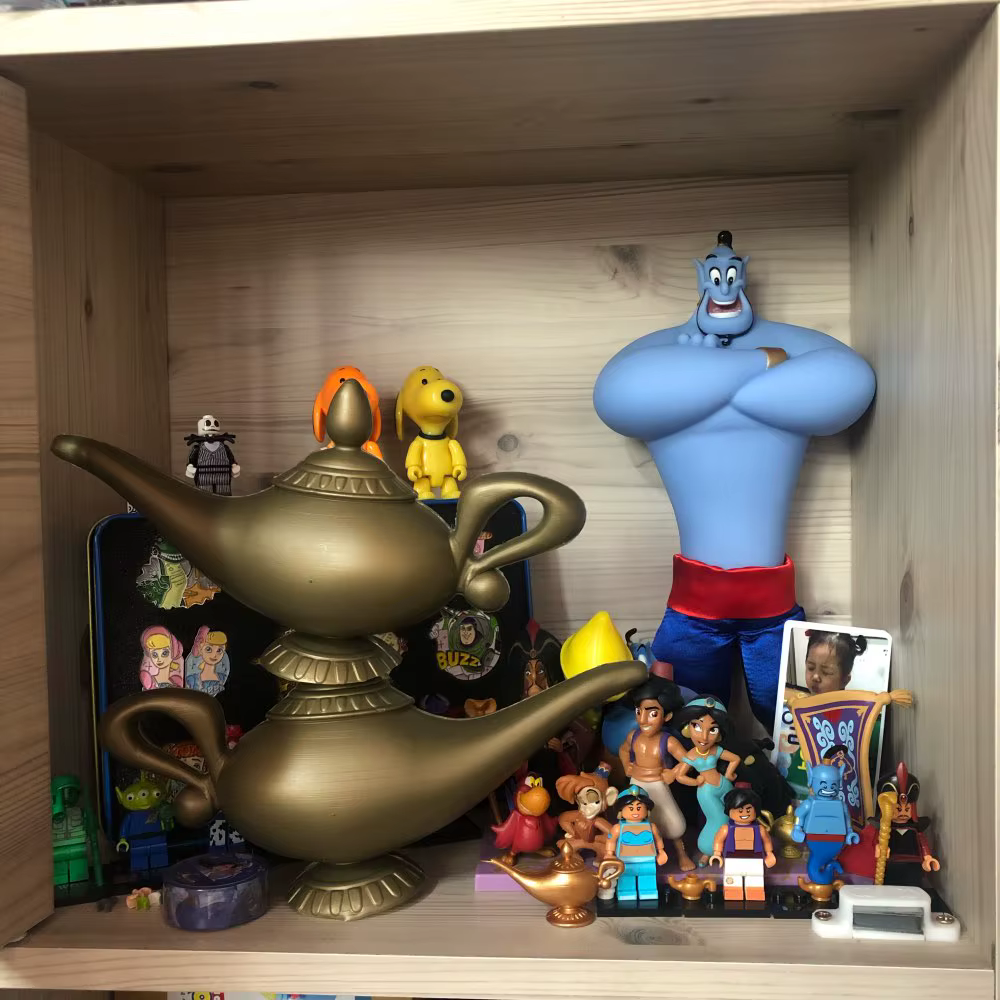 Lampe Aladdin du film de dessin animé