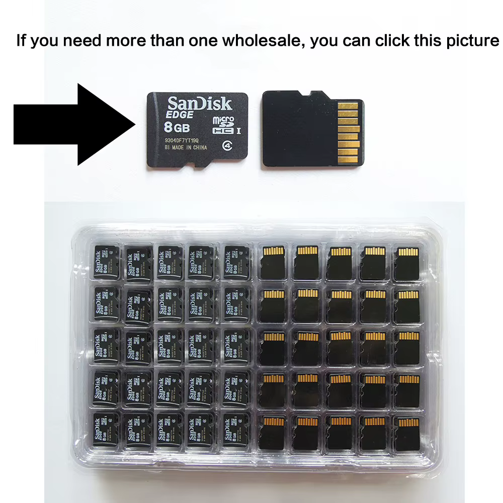 Carte mémoire Micro SDHC originale classe 4 8GB cartes