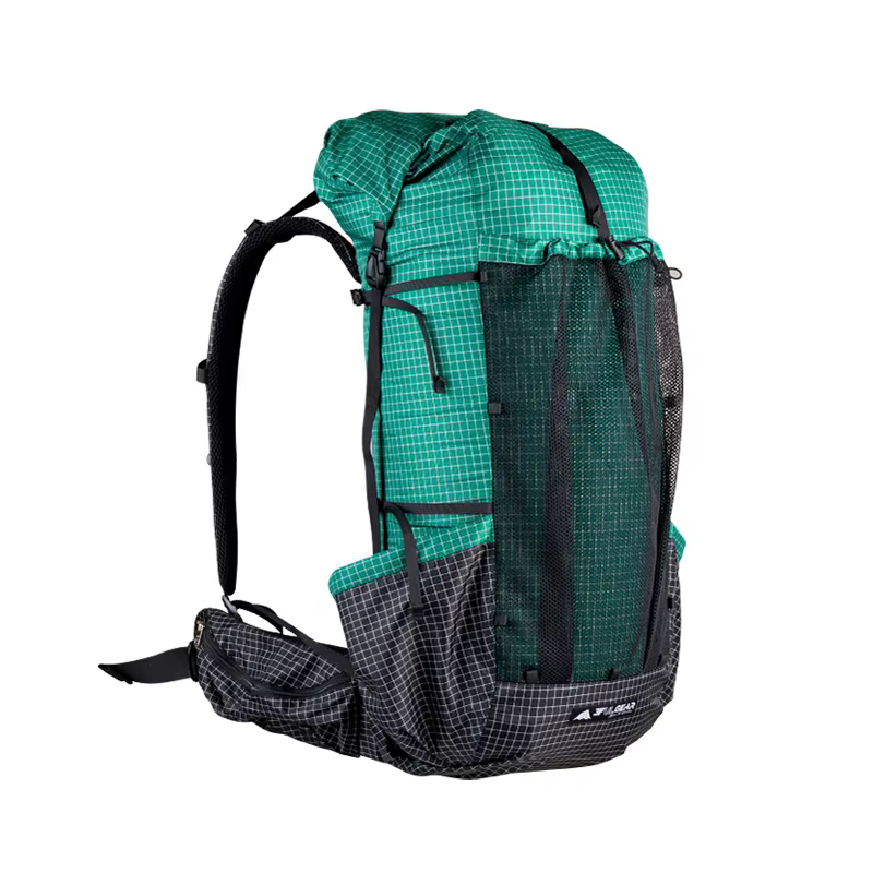 FLAME'S CREED sac à dos Qi Dian Pro voyage Camping randonnée sac à dos extérieur ultraléger sans cadre Packs 40 + 16