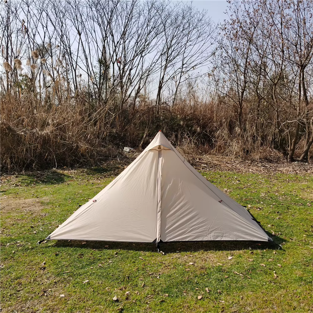 Tente de Camping en forme de pyramide pour une personne