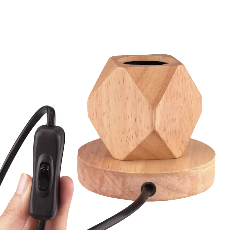 Lampes de table en bois modernes