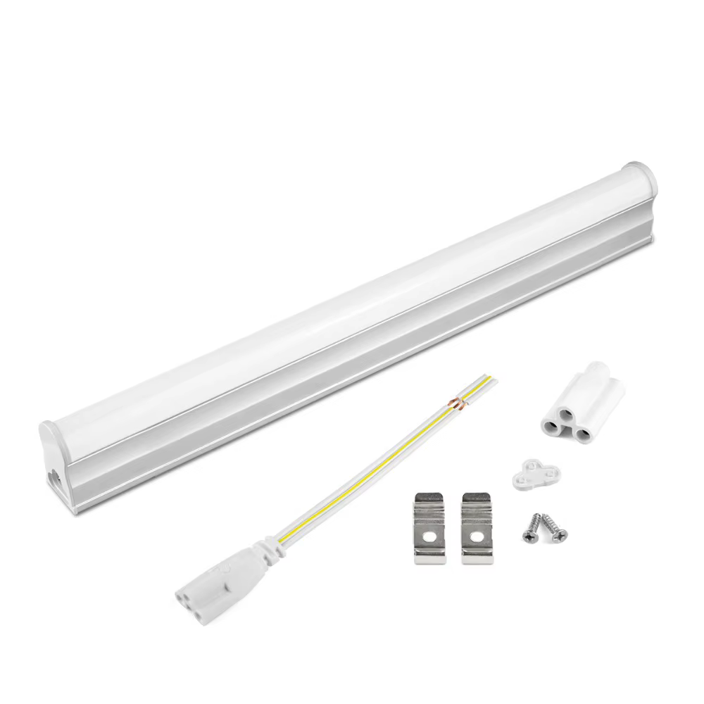 Veilleuse LED t5 à lumen élevé, tube fluorescent de remplacement 6w/8w/15w/25w, lampe t8 sans scintillement pour les magasins commerciaux, les hôtels, 29/30/50cm
