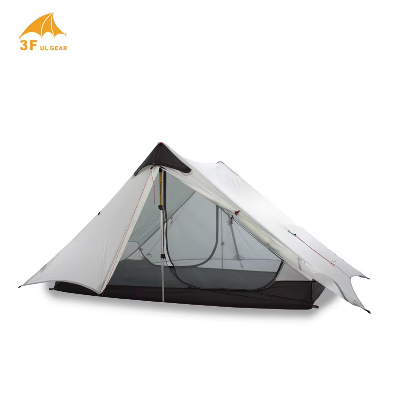 2 3F UL GEAR 2 personnes 1 personne en plein air ultra-léger tente de Camping 3 saisons 4