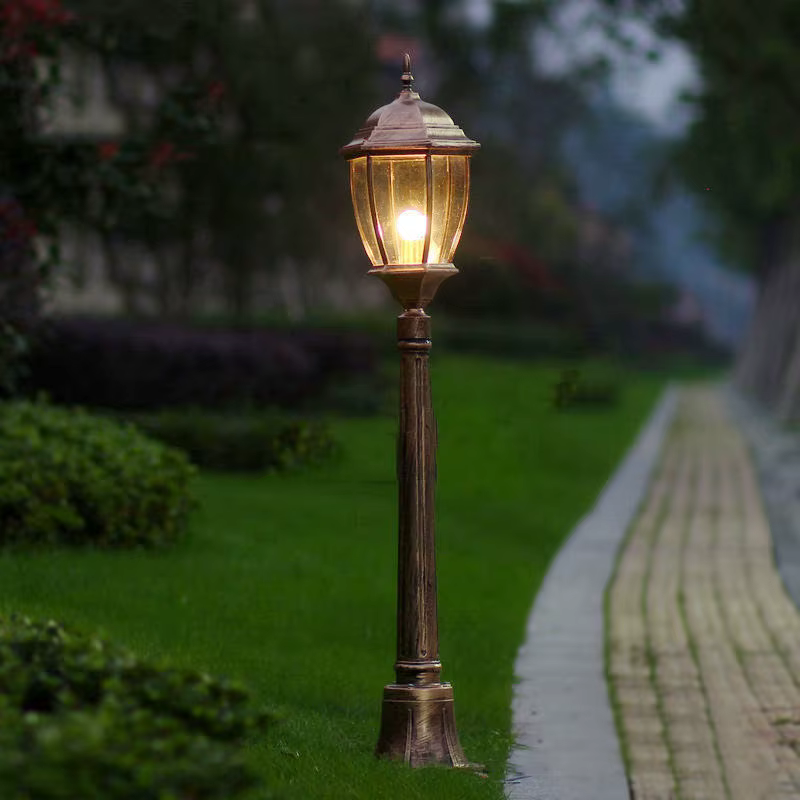 Lampe de pelouse de jardin de Style européen Antique
