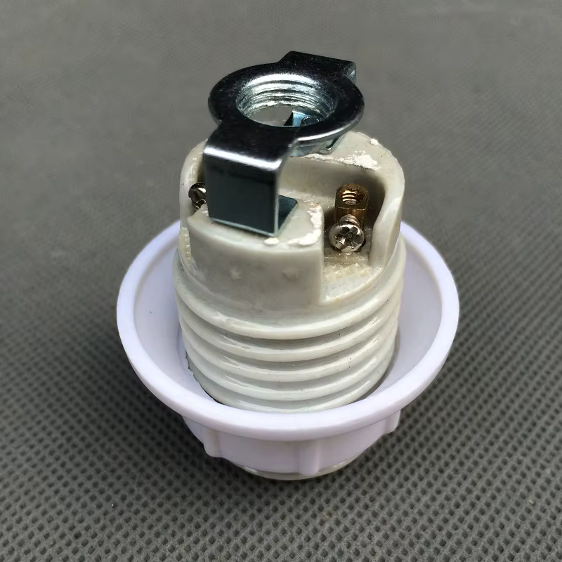 Porte-lampe en céramique E14 ou E26/E27, résistance aux hautes températures, douille à vis avec support m10, 4 pièces/lot