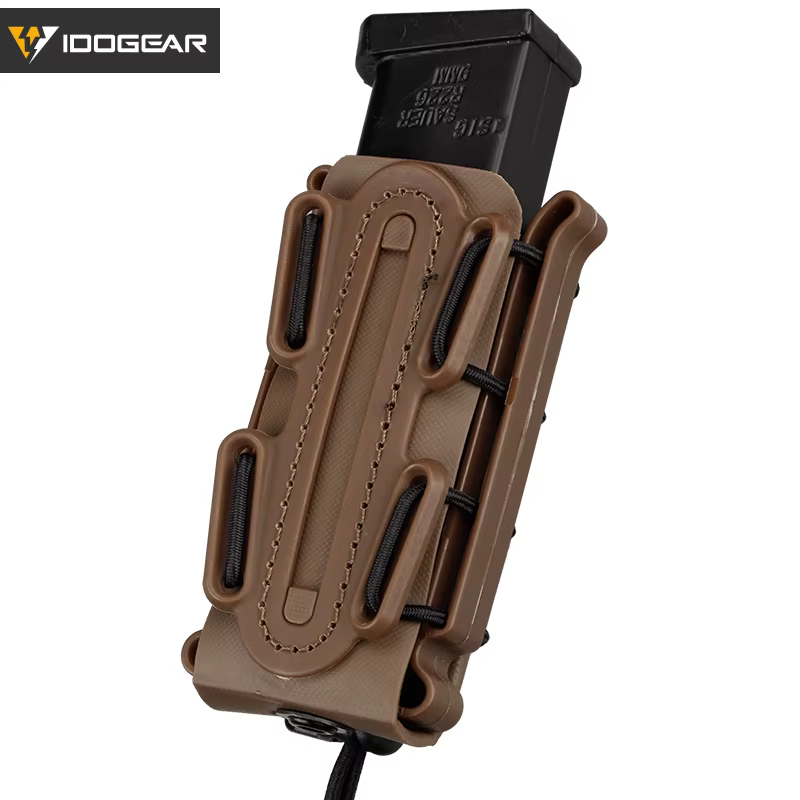 IDOGEAR Pochettes pour chargeurs 9 mm Astmag avec clip ceinture