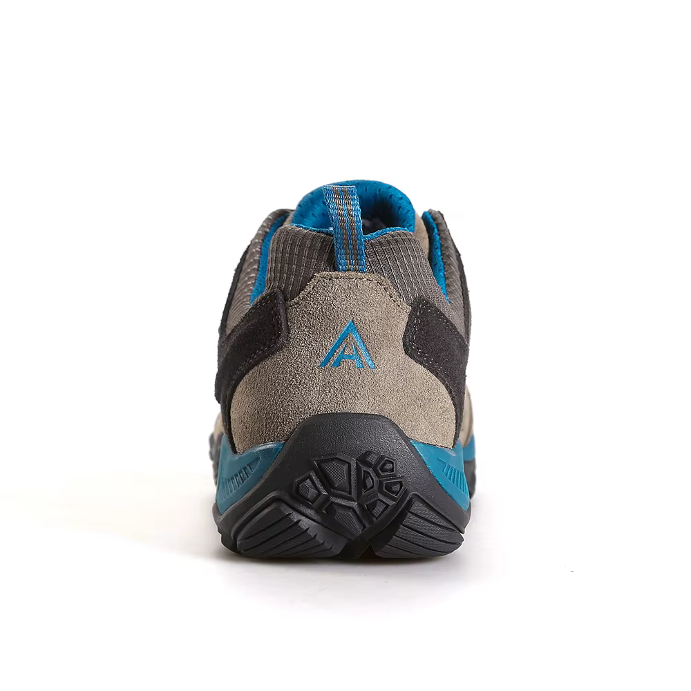 HUMTTO hommes chaussures de randonnée en plein air montagnes Trekking chaussures en cuir respirant à lacets absorbant les chocs baskets femmes Couple