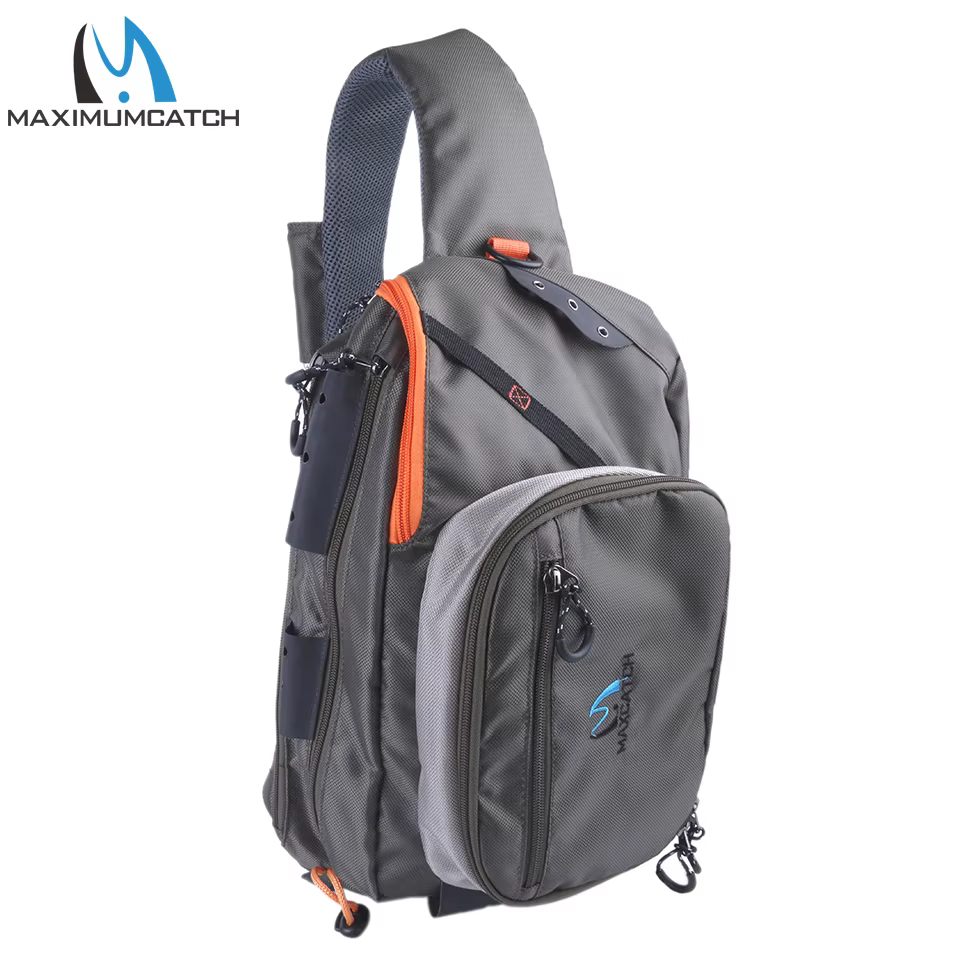 Maximumcatch Sac de pêche à la mouche, sac de pêche à 3 couches