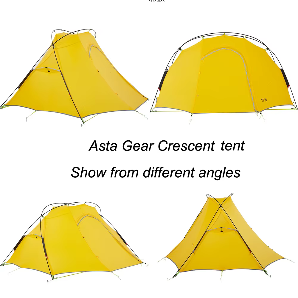 Asta Gear Crescent 2 20D Tente de camping en nylon silione