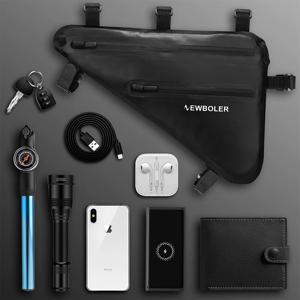 NEWBOLER sac de vélo étanche à la pluie grande capacité vtt
