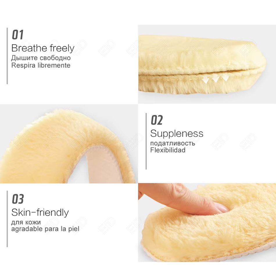 Semelles thermiques chauffantes pour les pieds