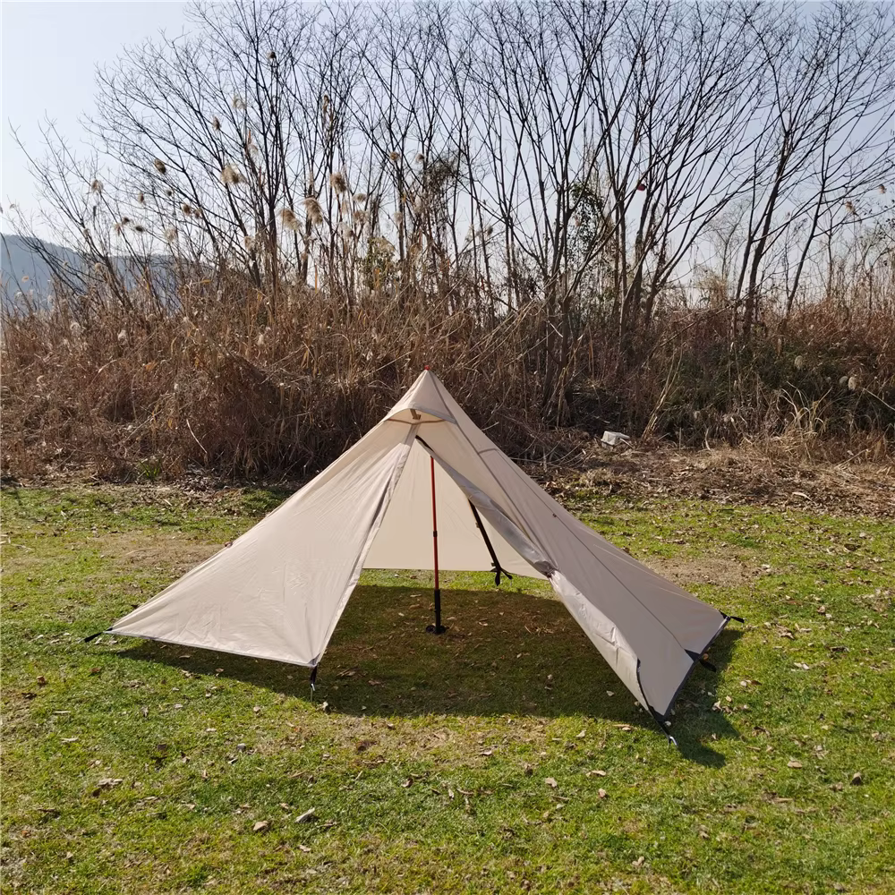 Tente de Camping en forme de pyramide pour une personne