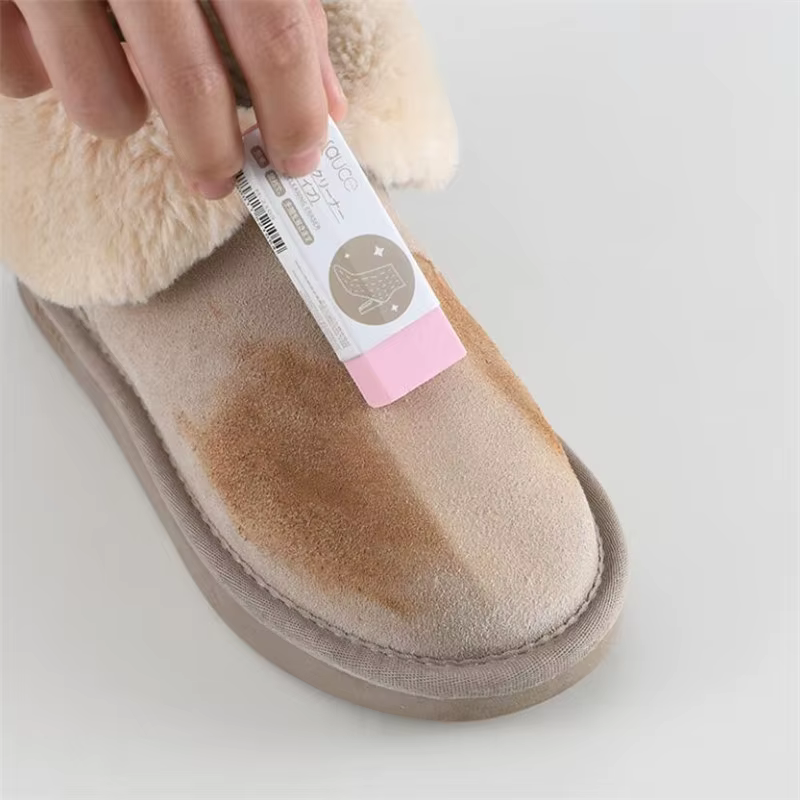 Gomme pour livres de chaussures en daim