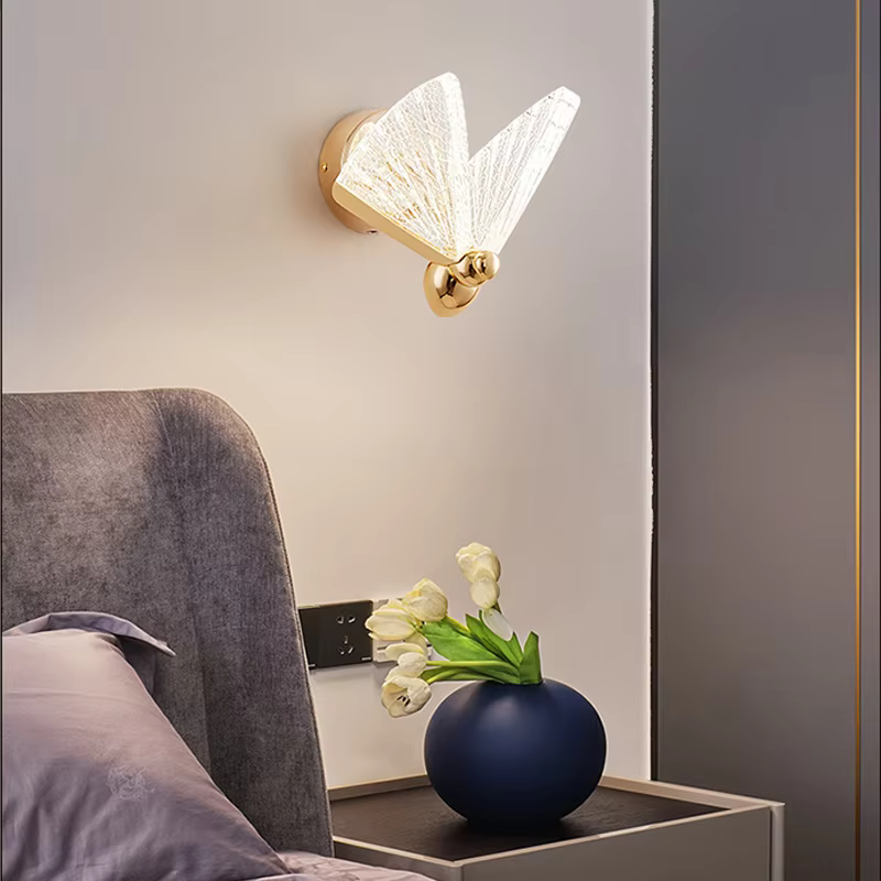 Mur LED lampe pour salon chevet maison canapé escalier décoration luxe nordique moderne intérieur applique murale appliques luminaire
