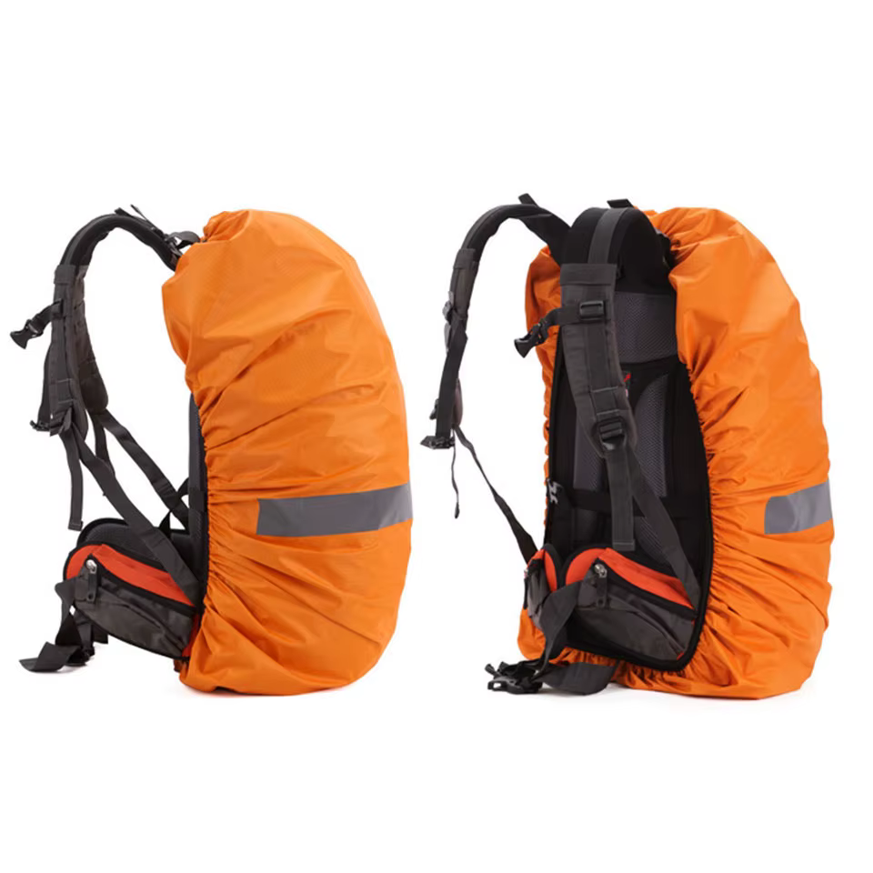 Housse de pluie réfléchissante sac à dos 20L 35L 45L 60L sac étanche camouflage tactique Camping en plein air randonnée