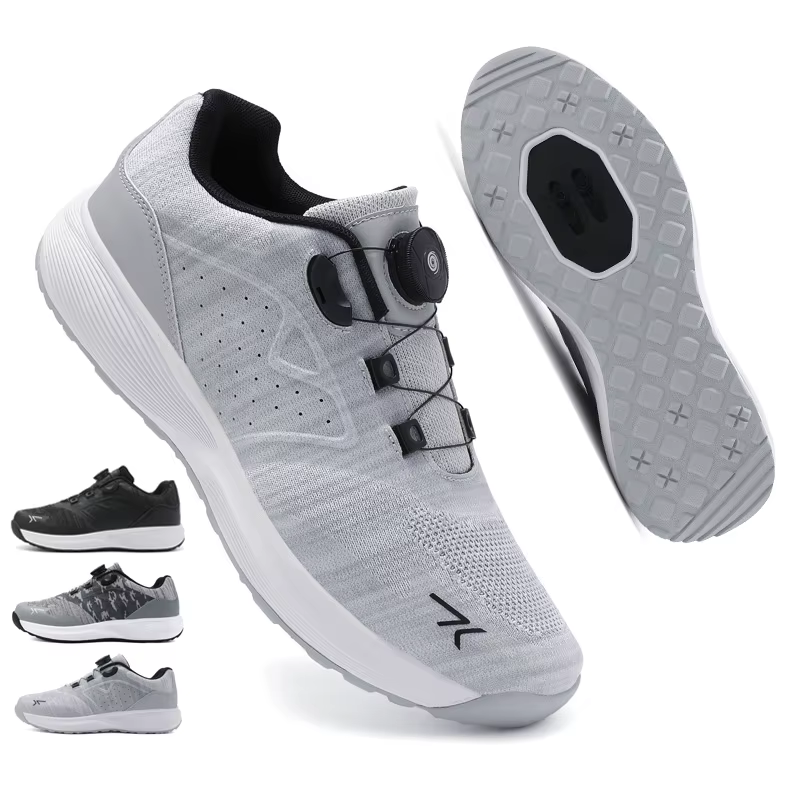 Baskets de cyclisme vtt hommes sport chaussures de vélo de saleté SPD pédale