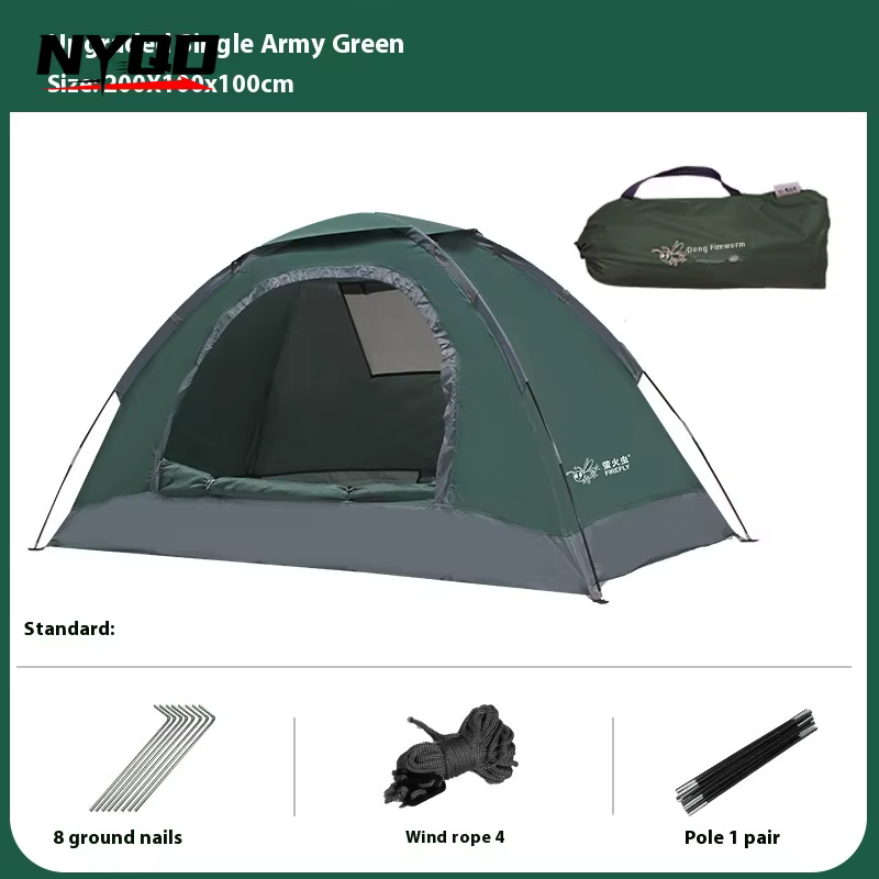 Tente de camping ultralégère pour une personne