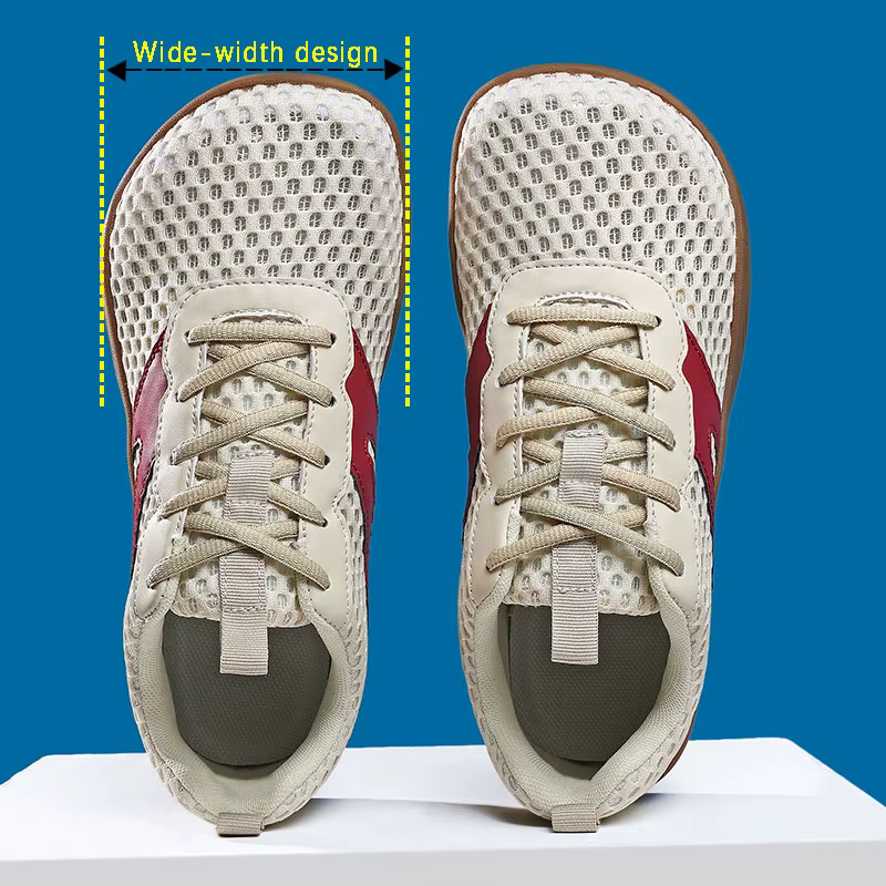 Chaussures décontractées antidérapantes à design large pour hommes