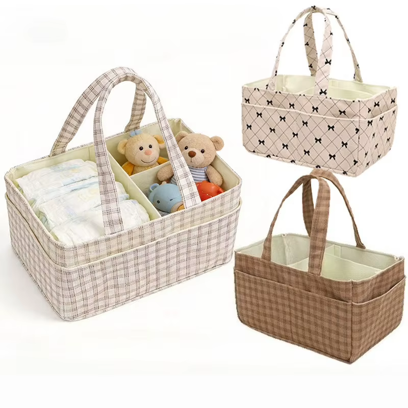 Sac de rangement pour couches grande capacité, multifonctionnel, pour articles humides et secs, pour bébés, style urbain simple, bandoulière en arc, cadeau