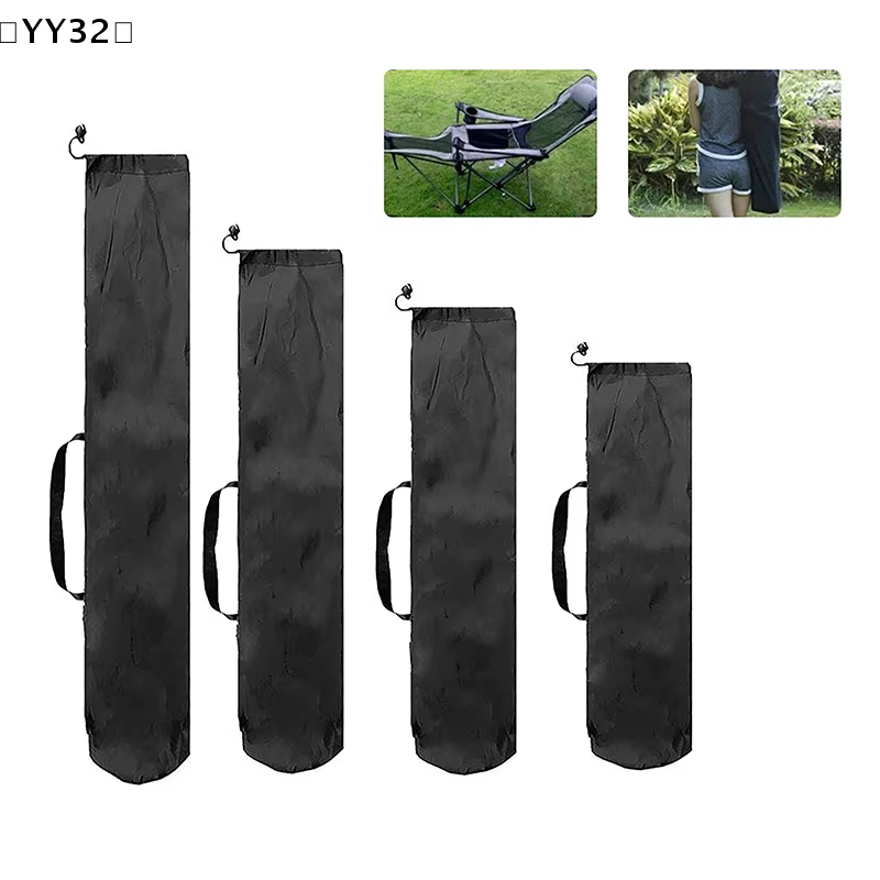 〔YY32〕Sacs de rangement pour chaises de camping, sac de rangement à fond rond avec cordon de serrage, sac de transport portable et durable pour chaise pliante de pique-nique, sans chaise