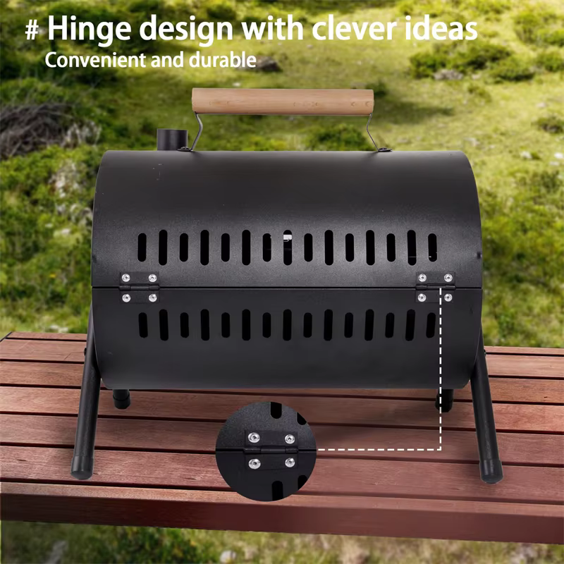 Barbecue au charbon de bois portable, barbecue pour cuisine en plein air, camping, pique-nique, arrière-cour, balcon, brittop