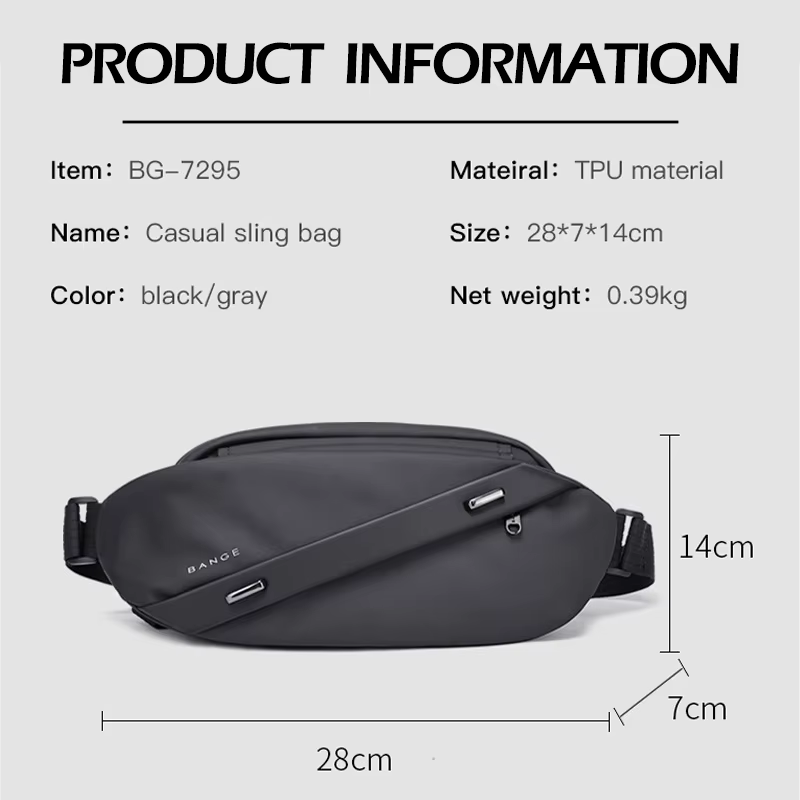 Sac à dos de randonnée BANGE pour hommes