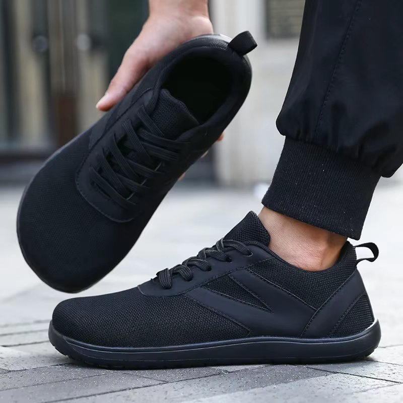 Chaussures pieds nus à bout large pour hommes et femmes