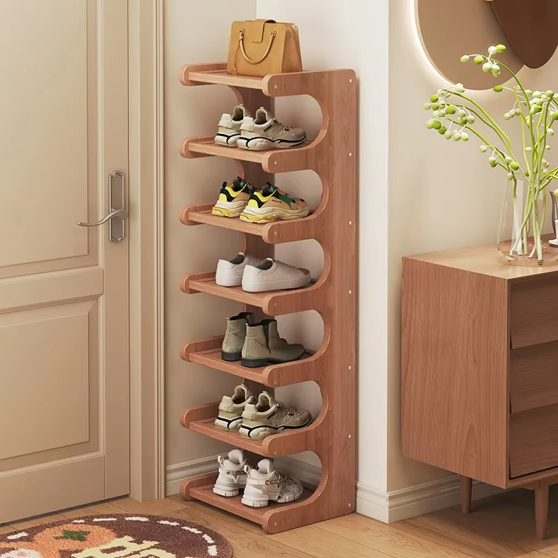 Meuble de rangement pour chaussures, casier d'entrée, armoire de salon, organisateur de chaussures, étagère à chaussures