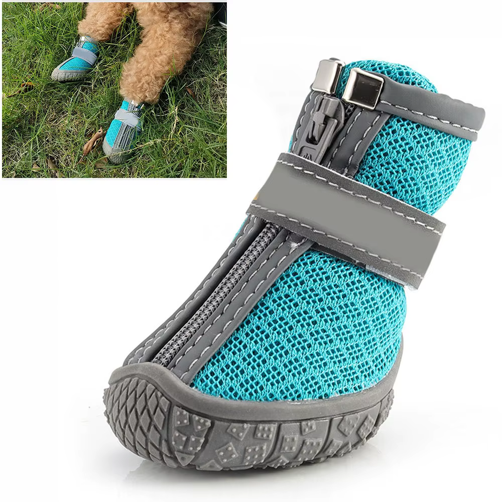 Chaussures en maille pour animaux de compagnie