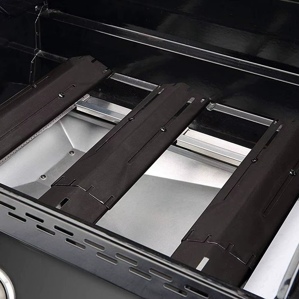 Kit d'accessoires de cuisine : Plaque chauffante réglable, bouclier thermique universel durable, tente thermique, plaque chauffante multifonctionnelle pour cuisine