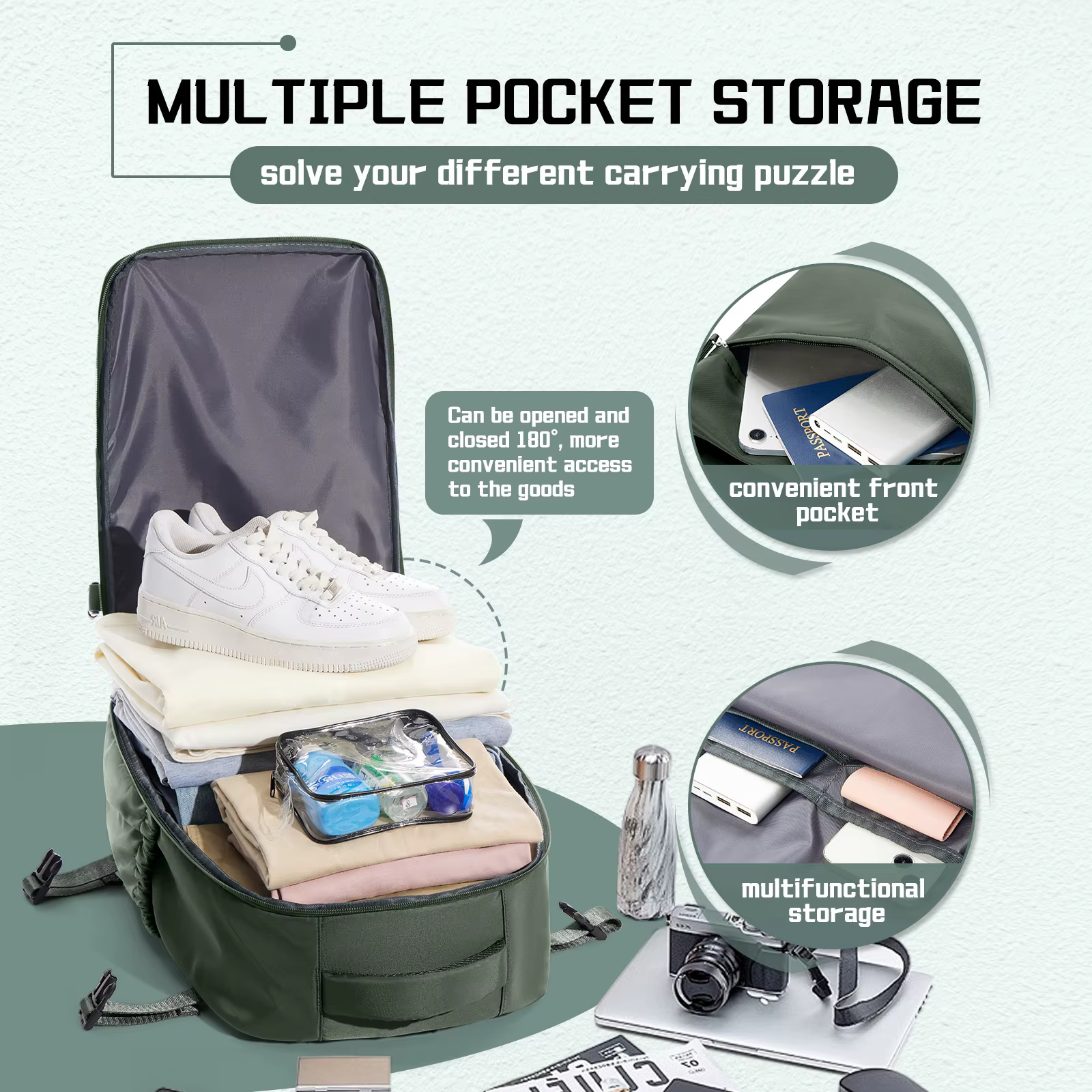 Sac à dos de compression sous vide d'air