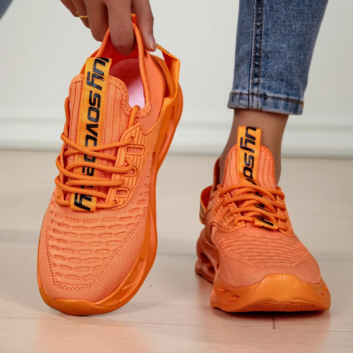 ELUVA chaussures de sport pour hommes confortable léger respirant baskets