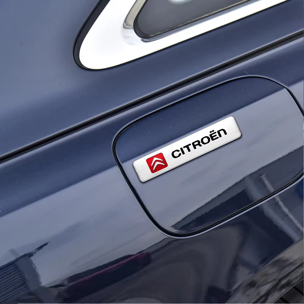 Autocollants 3D en alliage métallique pour voiture Citroën C1 C2 C3 C4 C4L C5 C6 C7 C8 C-ELYSEE Berlingo, logo de sport automobile, pour carrosserie et coffre