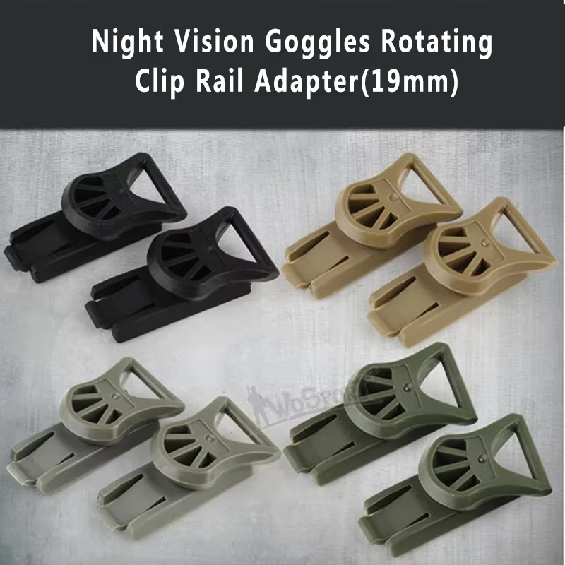 1 paire de Clips pivotants pour lunettes FMA, Rails latéraux pour casque rapide, casque tactique Airsoft, accessoire pour casques de Paintball à montage latéral en plastique
