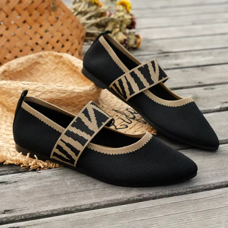 Ballerines décontractées pour femmes, chaussures à talons bas, pieds nus, baskets élégantes pour femmes, mocassins confortables, Parker pointu, Socofy, nouveau